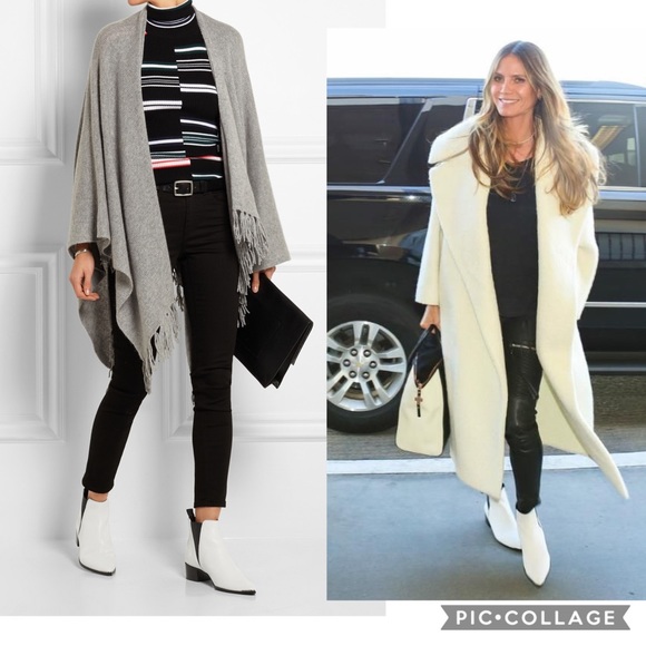 Acne Studio White Leather Jensen Ankle Boots SZ 38 - Picture 1 of 13